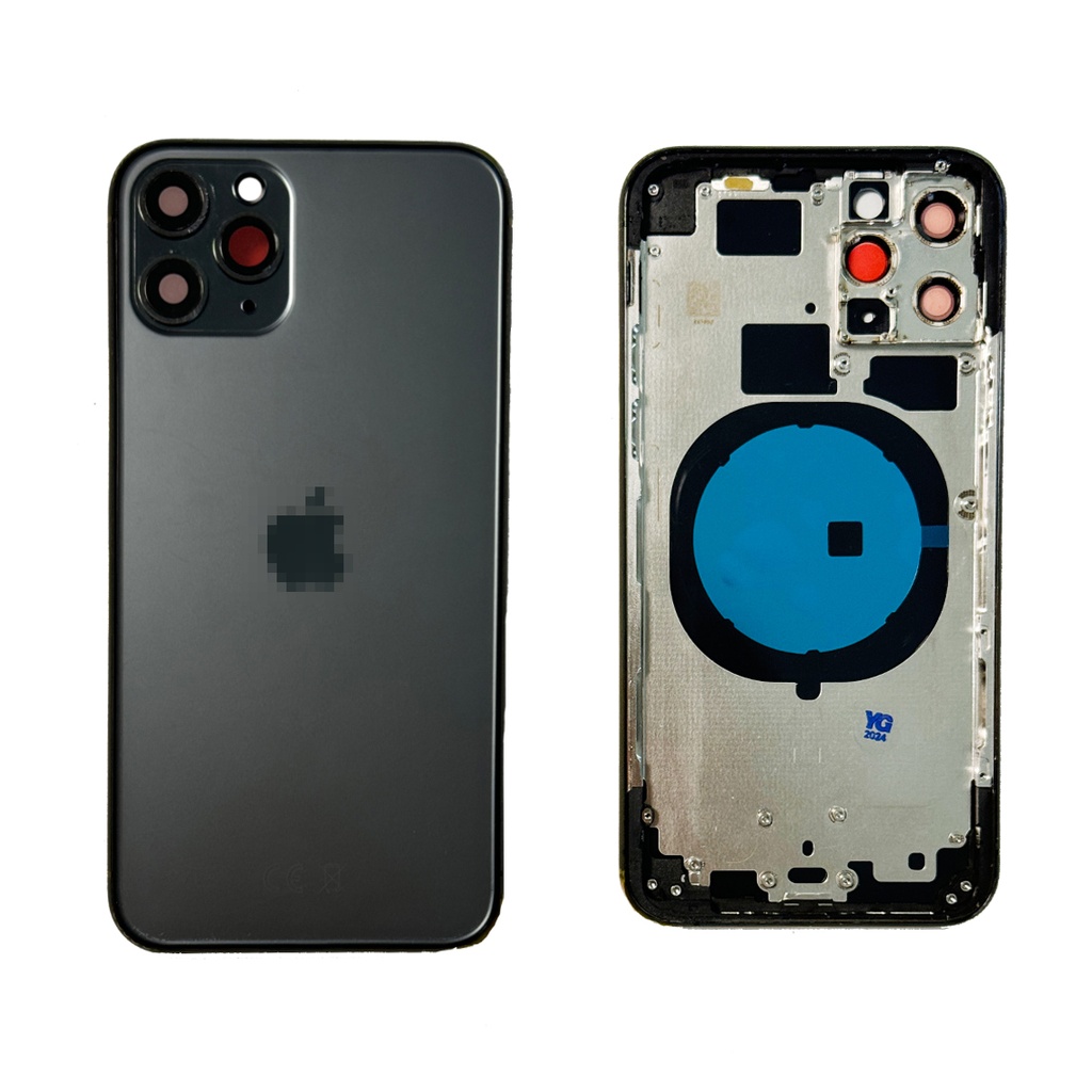 IPhone 11Pro Back Housing Cover With SideKeys White