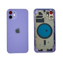 IPhone 12 Back Housing Cover With SideKeys White