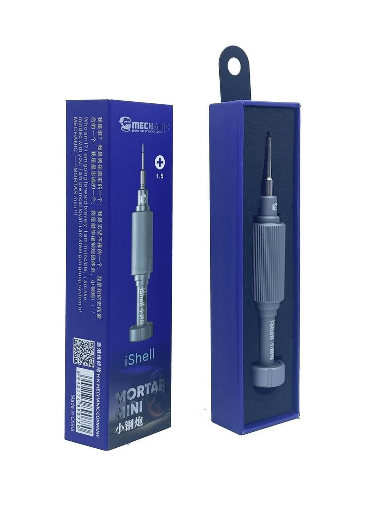 Small steel cannon cross 1.5 screwdriver