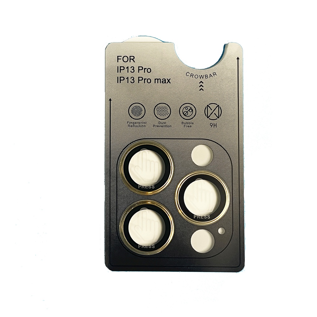 For iPhone 13pro/13promax lens film gold