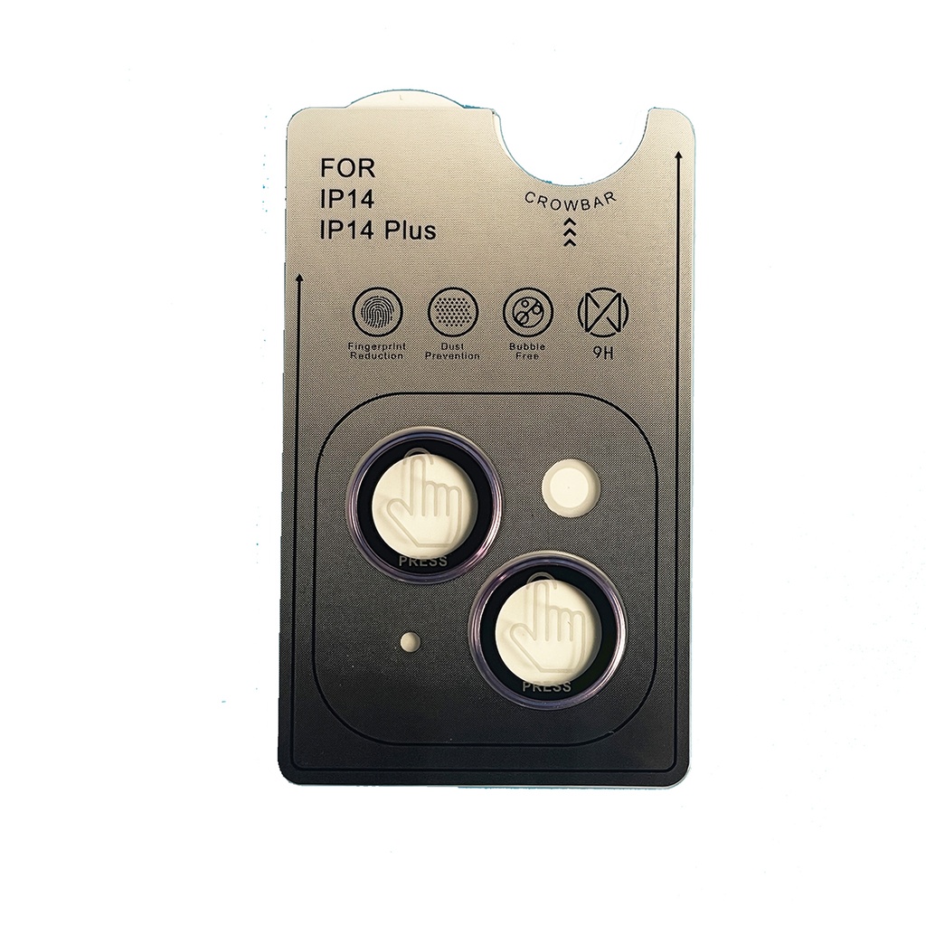 For iphone 14pro/14promax lens film purple