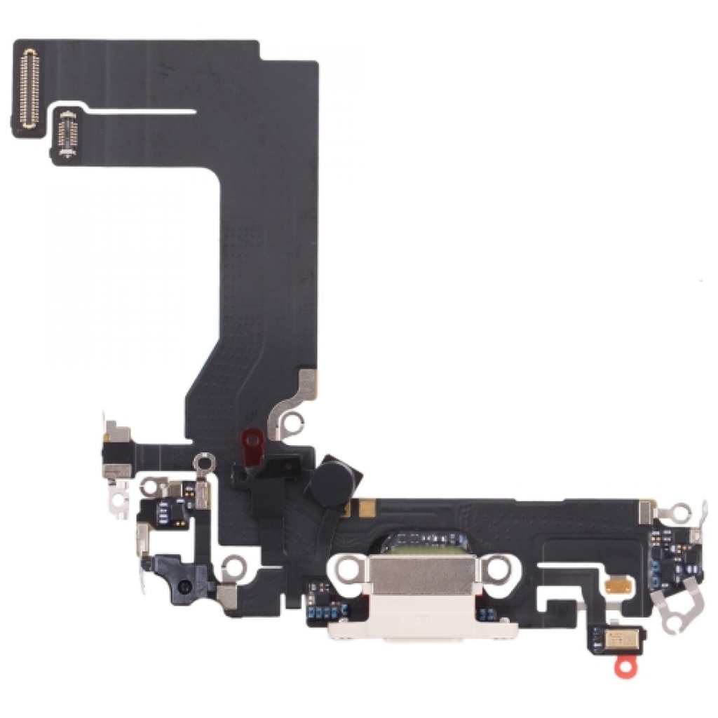 Plugue traseiro mini iPhone 13 branco
