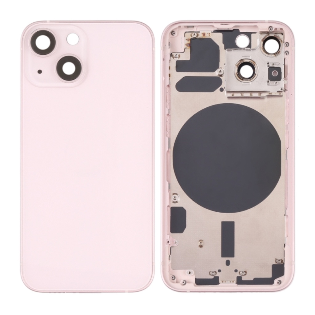 IPhone 13 mini Mid Frame Vidro One Piece Rosa