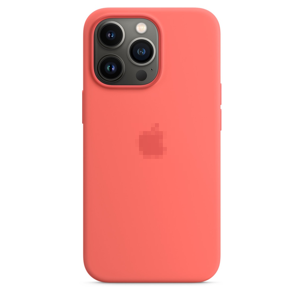 Capa protetora de silicone MagSafe específica para iPhone 13 Pro Pomelo rosa