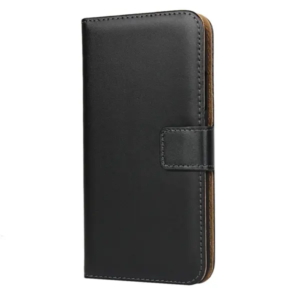 Capa estilo carteira para iPhone 11 preta