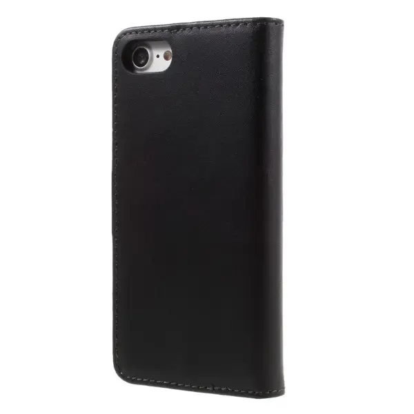 Capa estilo carteira para iPhone SE preta