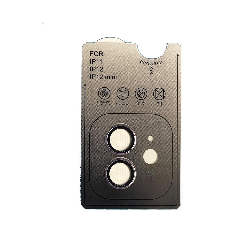 Película de lente para iPhone 11/12/12mini roxa