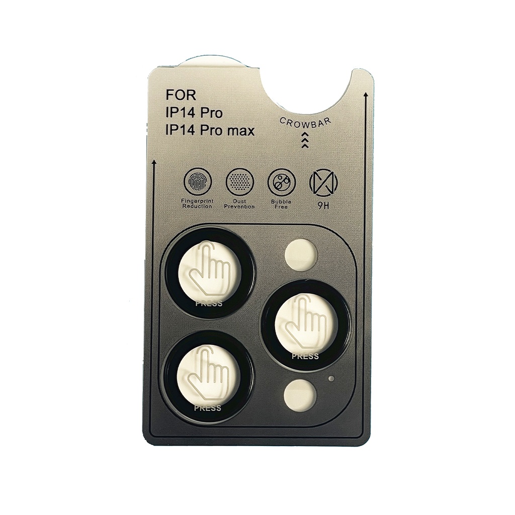 Película de lente preta para iPhone 14pro/14promax