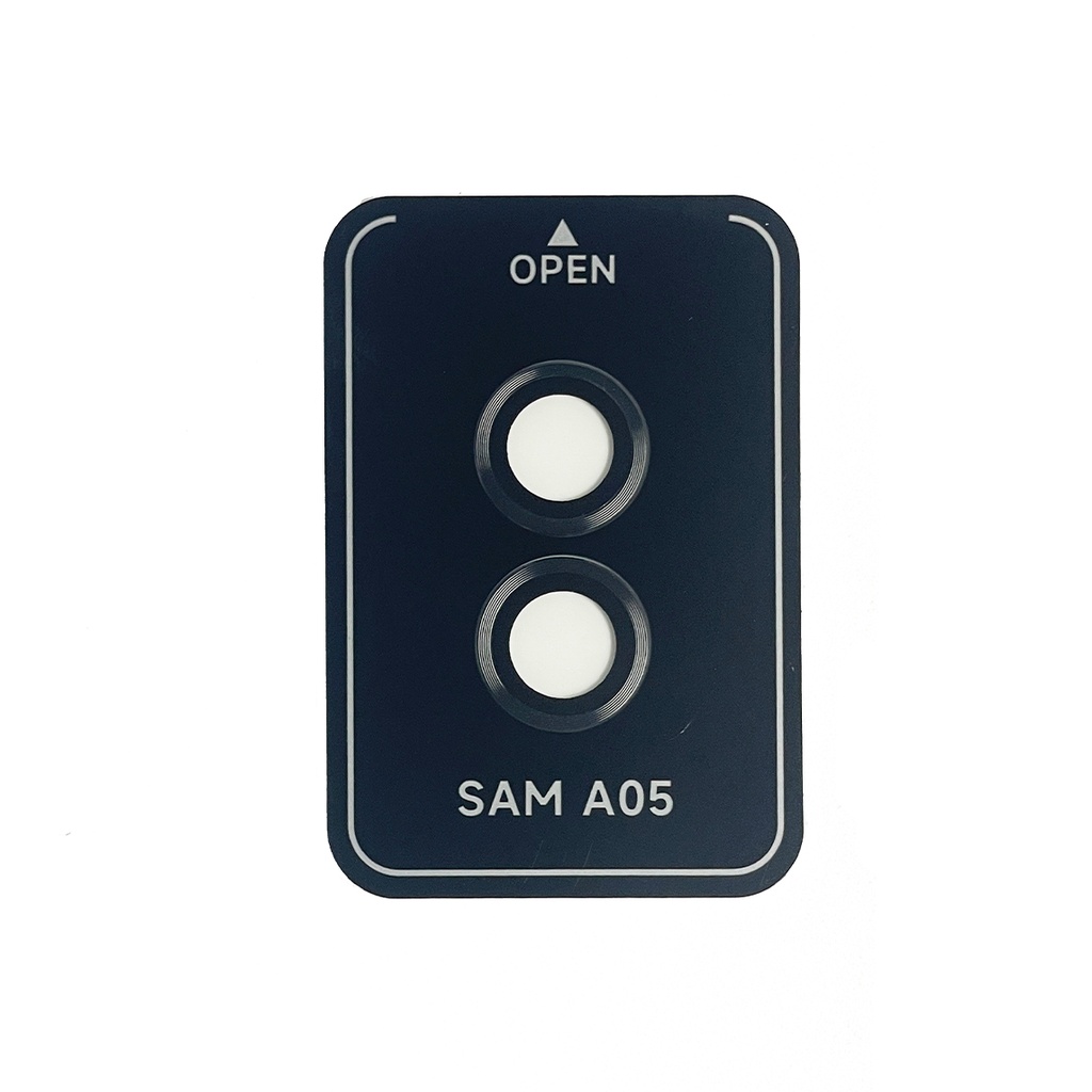 Para Samsung A05 película de lente preta