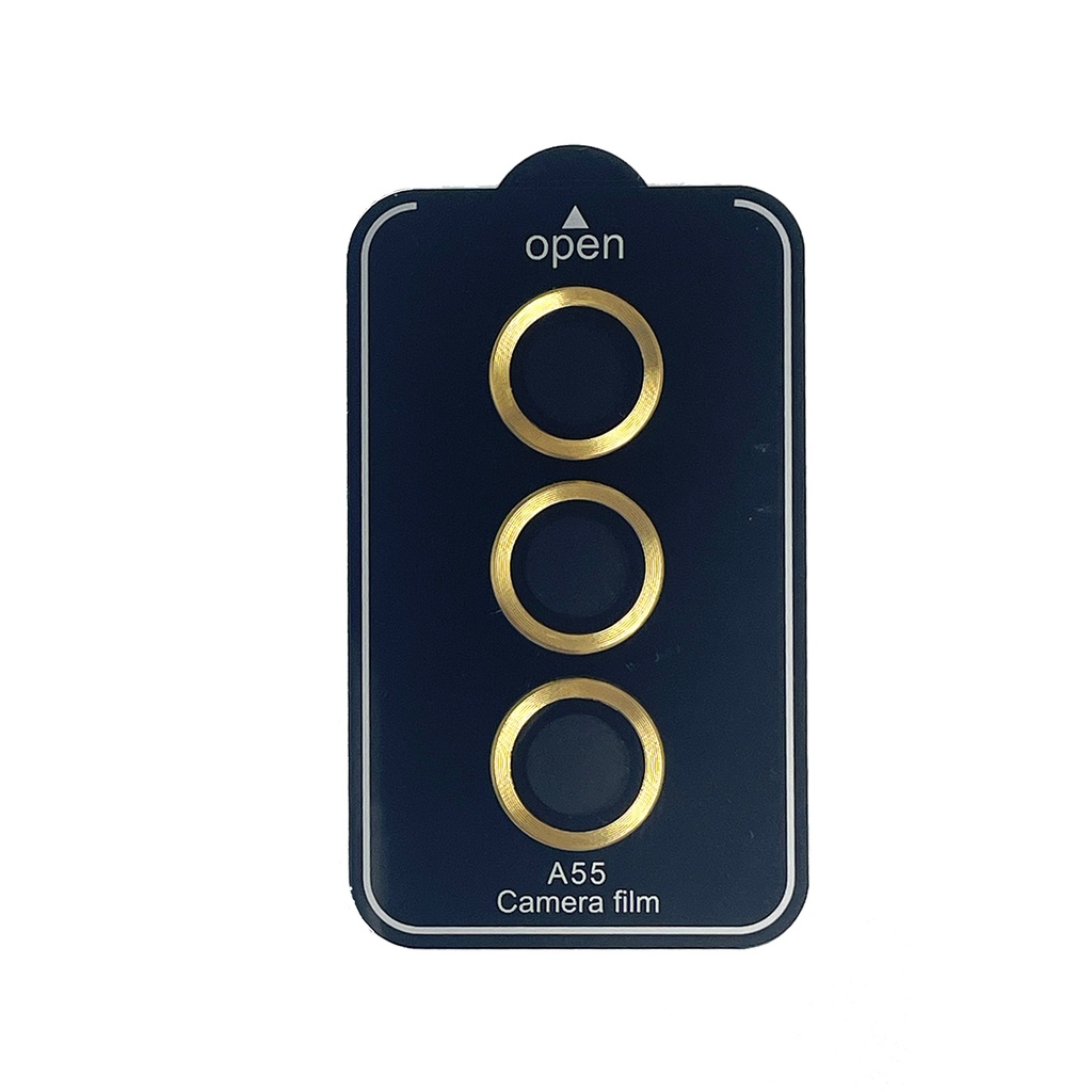 Samsung A55 lens film gold