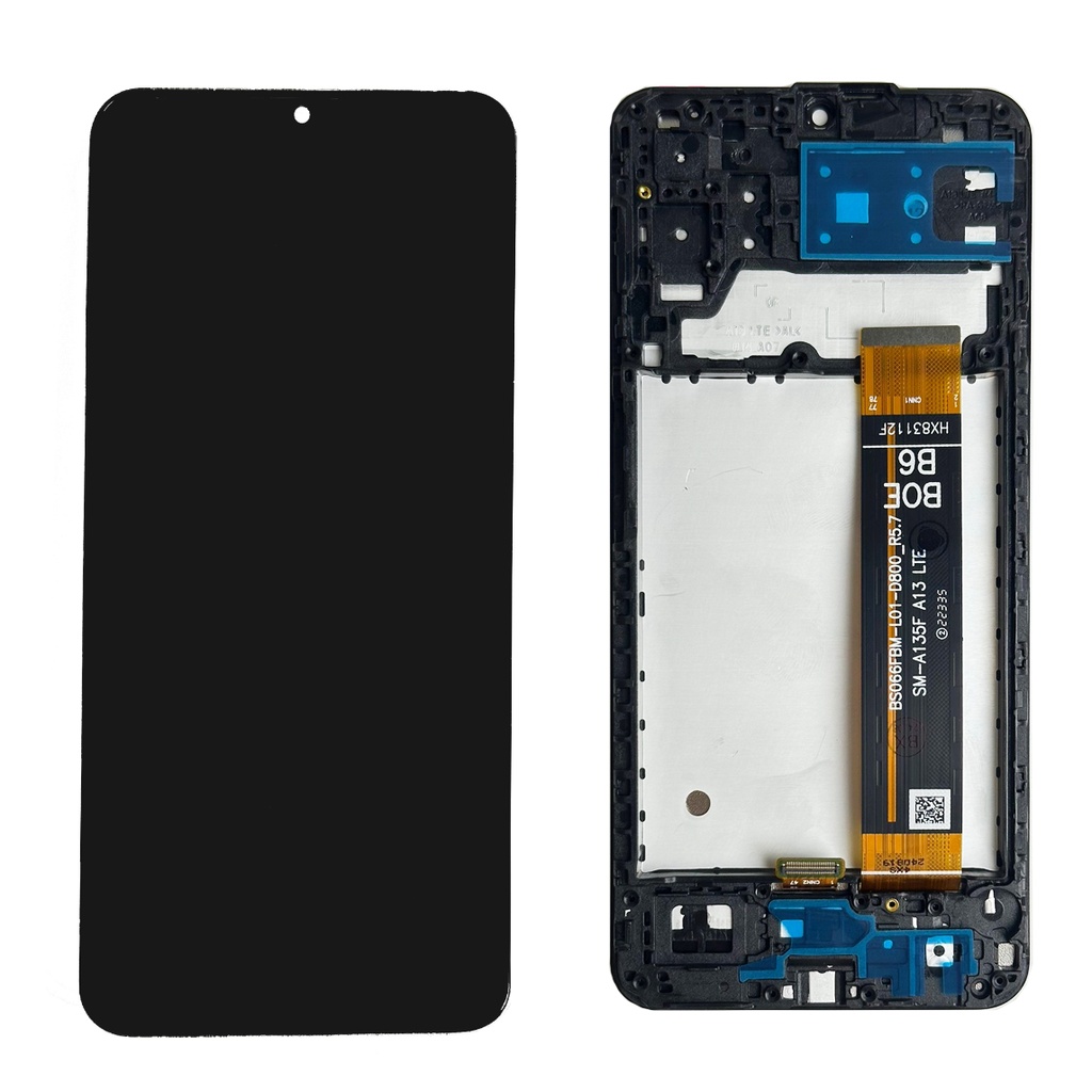Samsung A13 4G LCD Screen With farme black