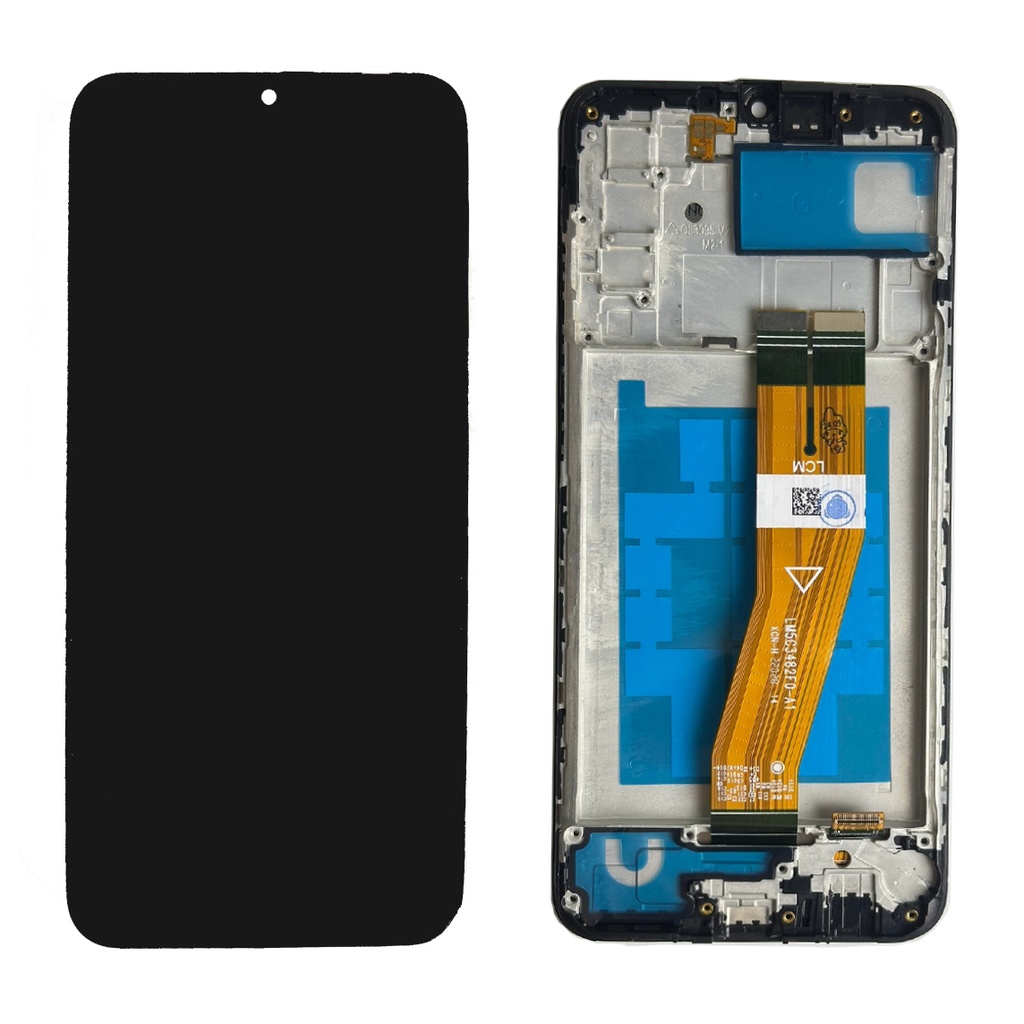 Samsung A02S LCD Screen With farme black
