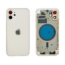 IPhone 12 Back Housing Cover With SideKeys White