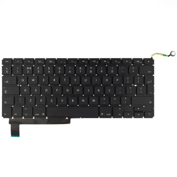 MacBook Pro A1286 15 polegadas teclado QWERTY UE 2009 meados de 2012
