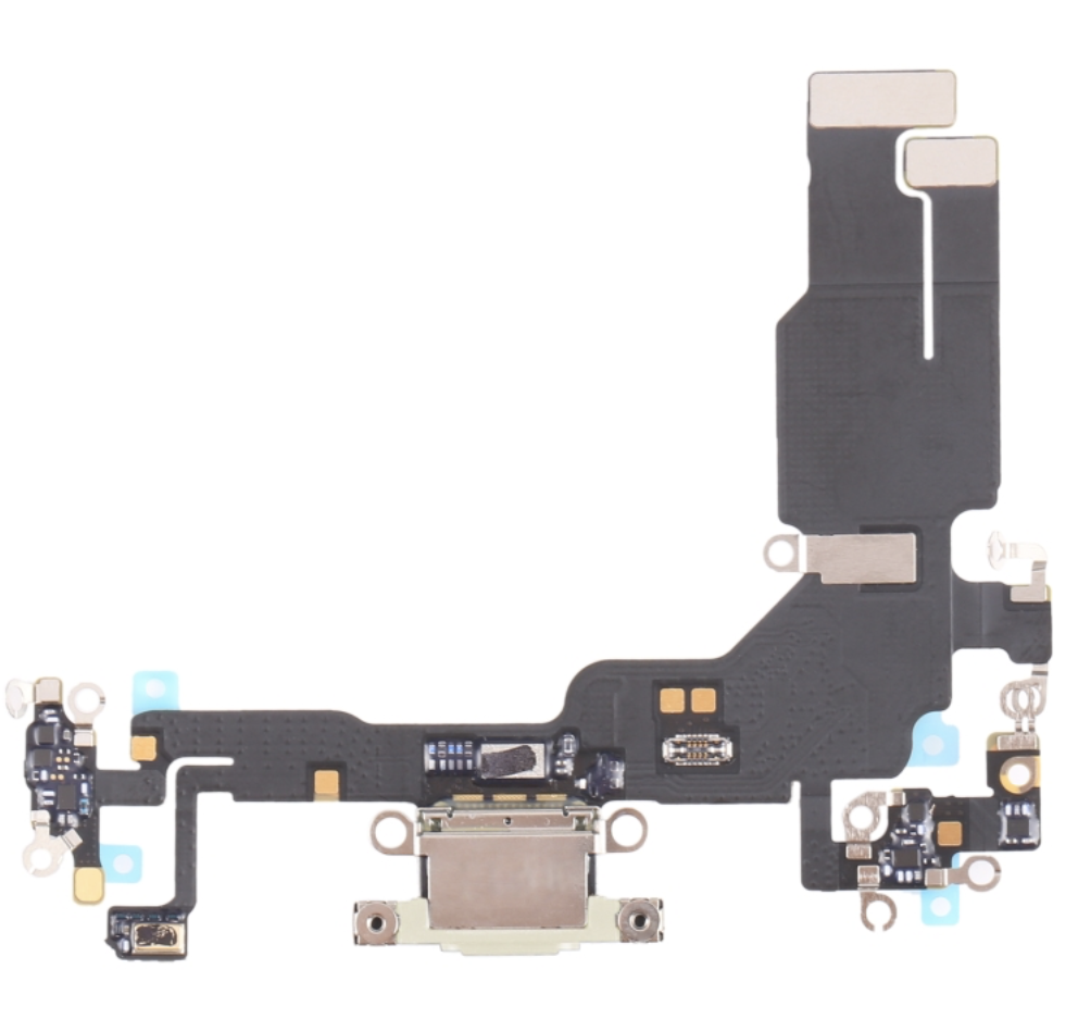 IPhone 15 tail plug yellow
