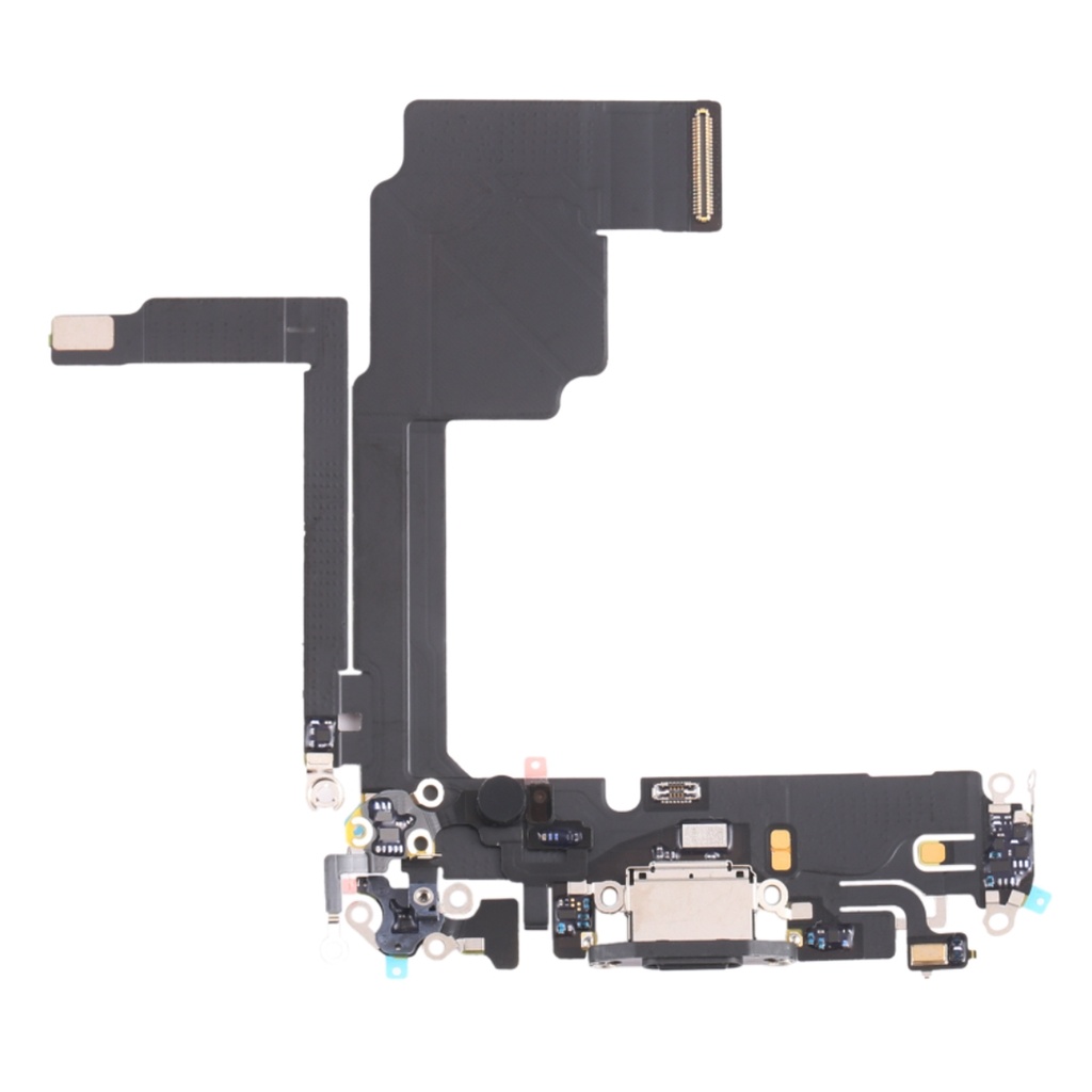 Plugue traseiro para iPhone 15 Pro preto