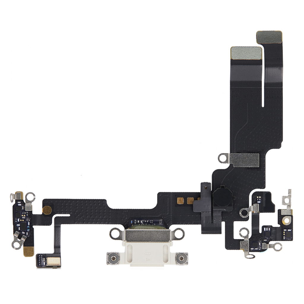 Plugue traseiro iPhone 14 branco