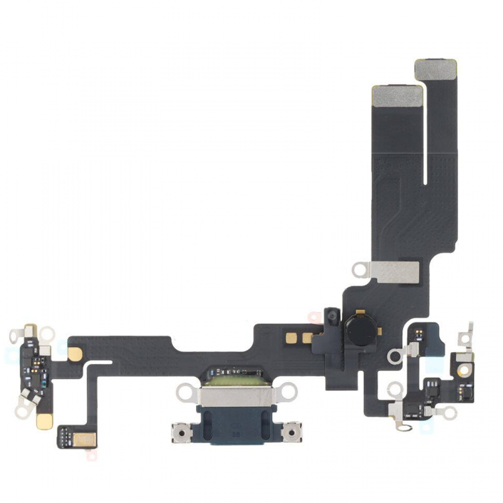 Plugue traseiro para iPhone 14 preto