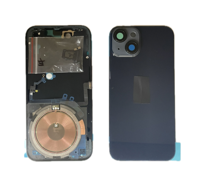 IPhone 14 frame+back cover+wireless charging black
