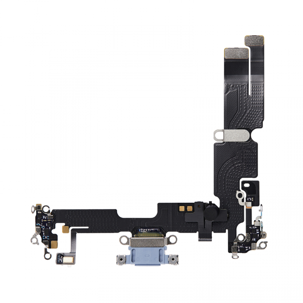 Plugue traseiro azul para iPhone 14Plus