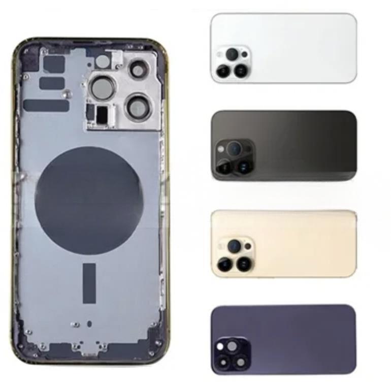 Vidro integrado com moldura média para iPhone 14 Pro Max