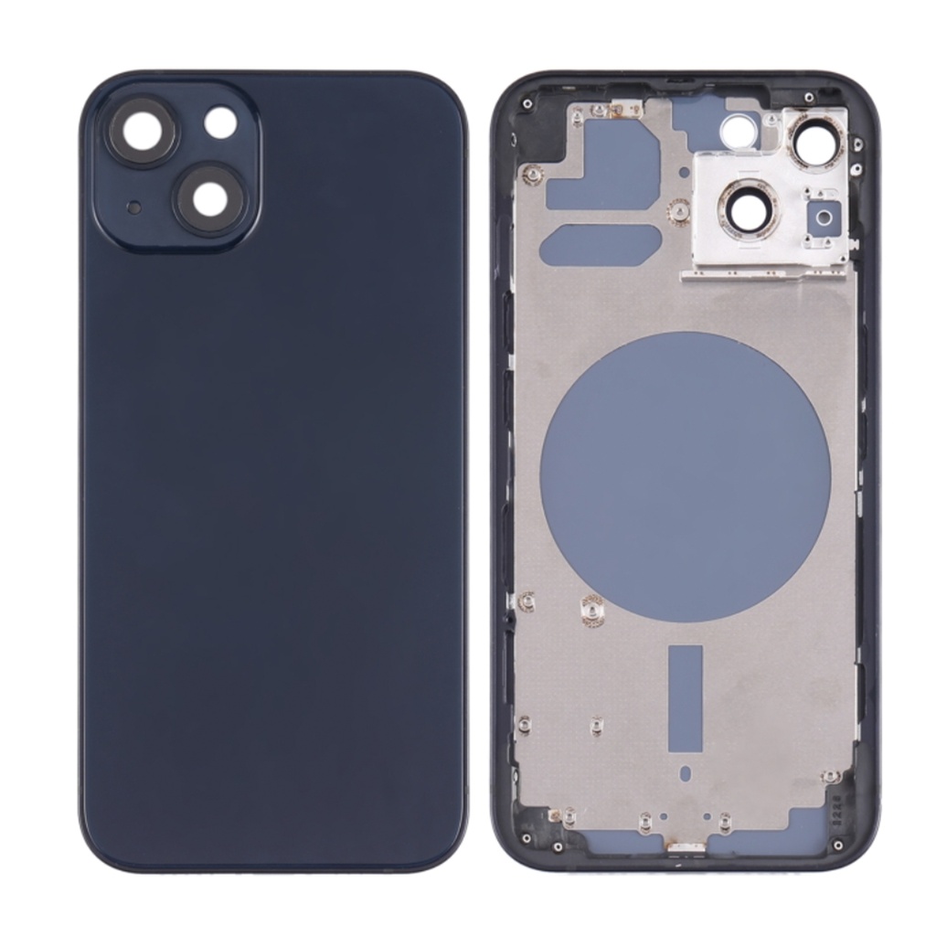 Moldura iPhone 13 integrada vidro preto