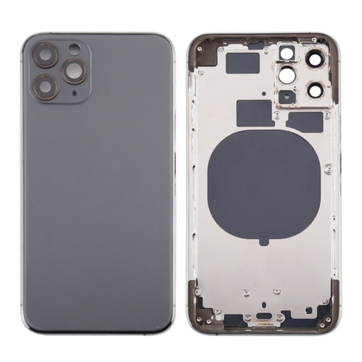 Moldura iPhone 11 Pro integrada vidro preto