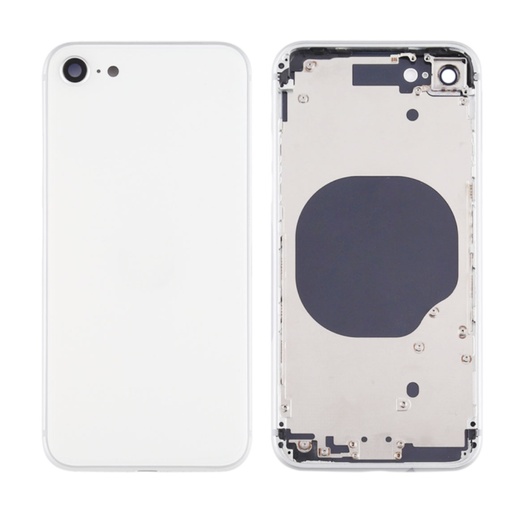 IPhone 8G/SE2/SE3 Mid Frame Vidro Integrado Branco