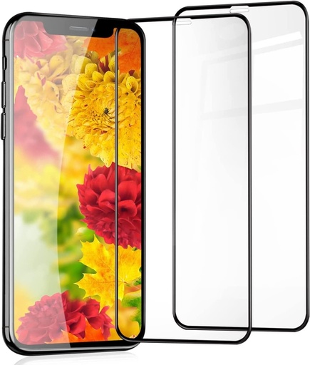 Película transparente temperada para iPhone XS