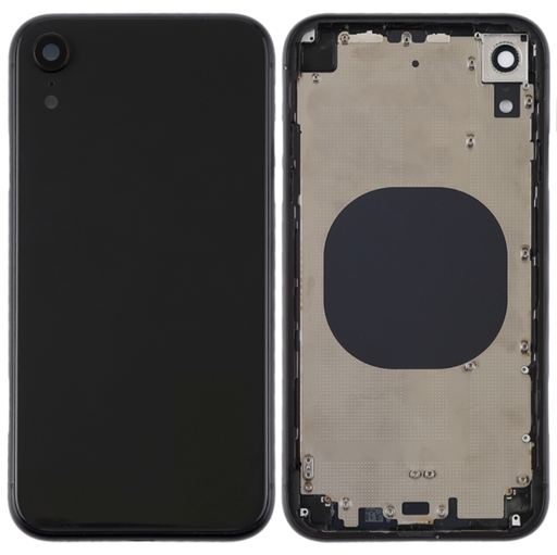 Moldura iPhone XR integrada vidro preto