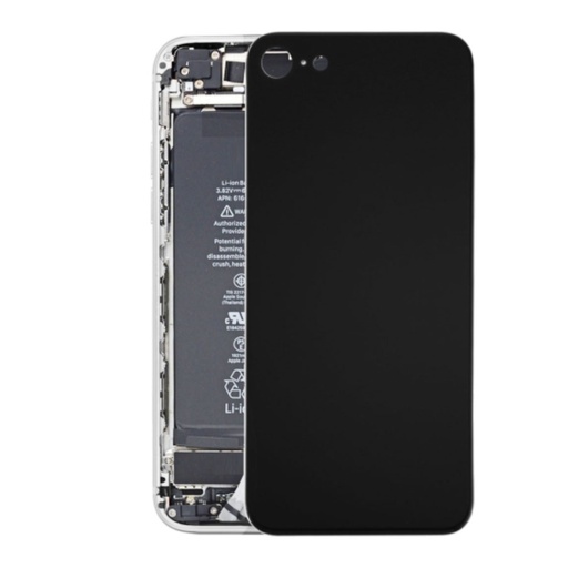 Capa traseira preta para iPhone 8G/SE2/SE3