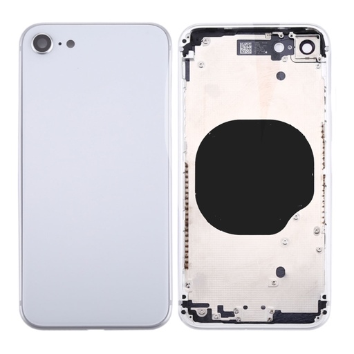 IPhone 8G/SE2/SE3 Mid Frame Vidro Integrado Branco
