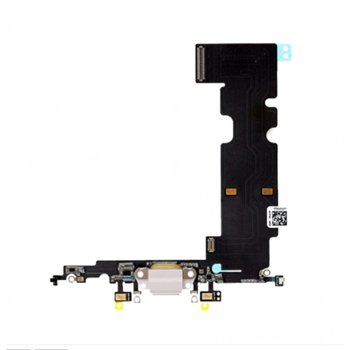 Plugue traseiro para iPhone 8 Plus branco