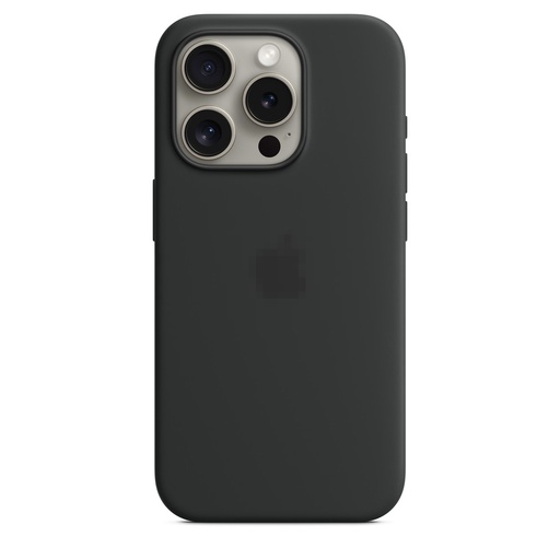 [b92 24.8.24] Capa protetora de silicone MagSafe específica para iPhone 15 Pro preta