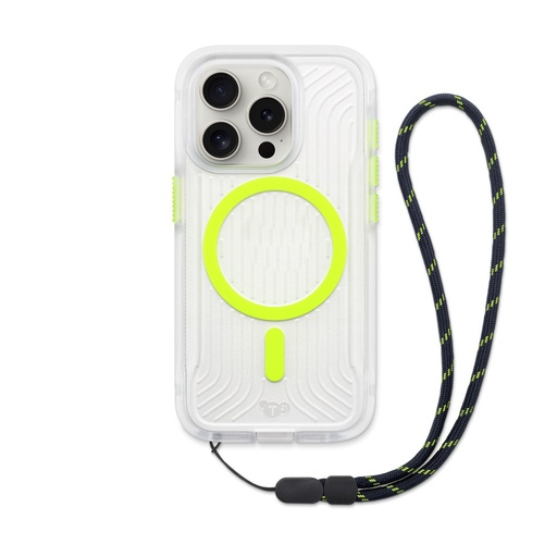 Capa protetora Tech21 FlexPro para iPhone 15 Pro
