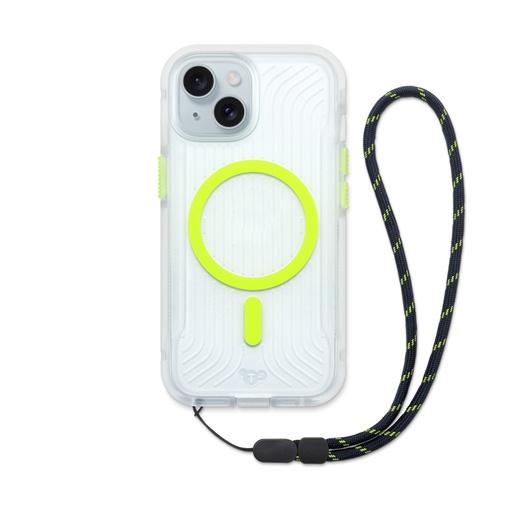 Capa protetora transparente Tech21 FlexPro para iPhone 15