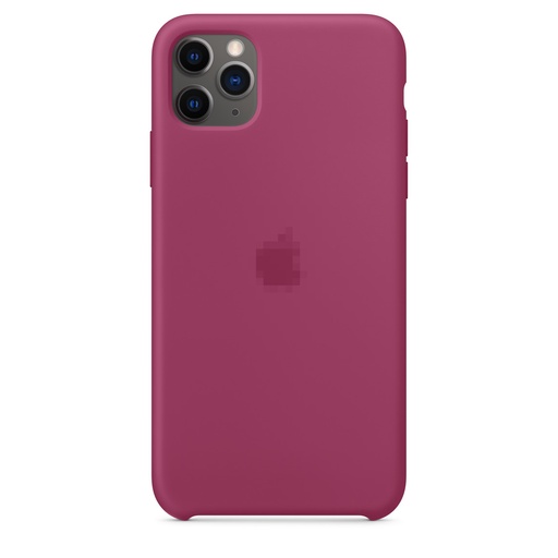 Capa de silicone para iPhone 11 Pro Max Romã