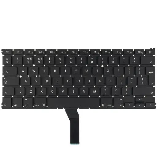MacBook Air A1466 13 polegadas teclado QWERTY UE 2012-2017