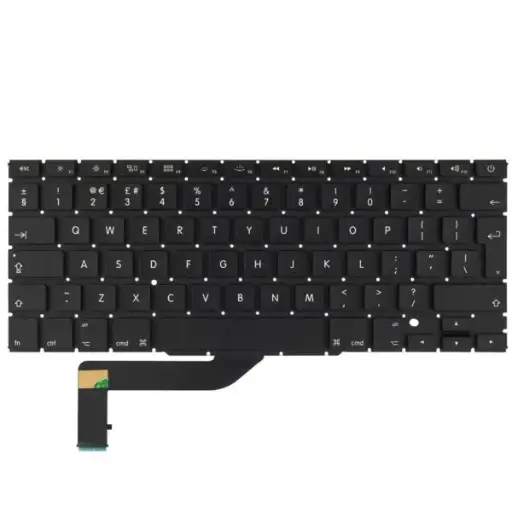 MacBook Pro A1398 15 polegadas teclado QWERTY UE 2015