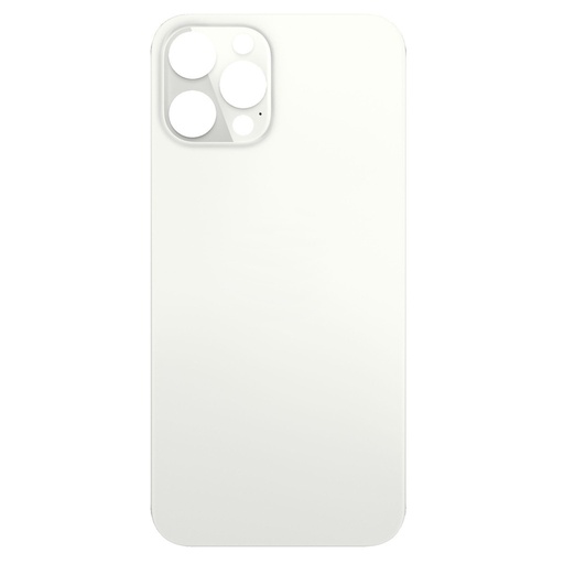 Capa traseira para iPhone 12 Pro, concha traseira brancav