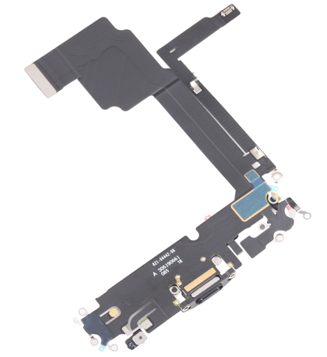 Plugue traseiro para iPhone 15 Pro Max preto