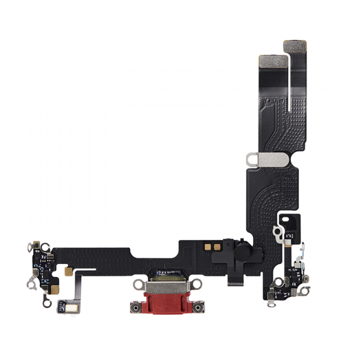Plugue traseiro vermelho para iPhone 14Plus