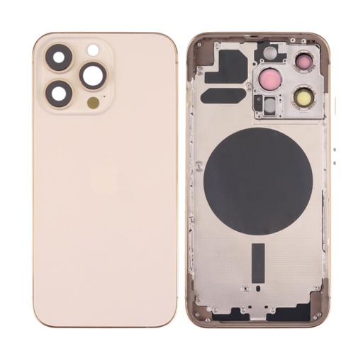 IPhone 13 Pro Mid Frame Vidro Integrado Rosa