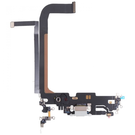Plugue traseiro para iPhone 13 Pro Max branco
